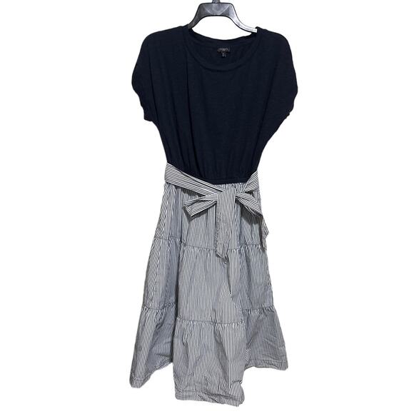 Talbots Dresses & Skirts - Talbots Dress Striped Navy and white M Petite